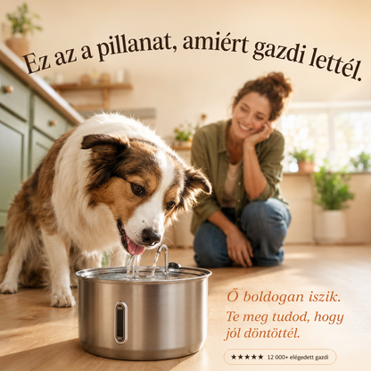 Boldog Gazdi™ Itatókút 2.0 - tisztább, biztonságosabb ivóvízért