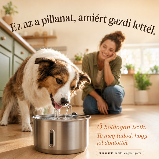 Boldog Gazdi™ Itatókút 2.0 - tisztább, biztonságosabb ivóvízért