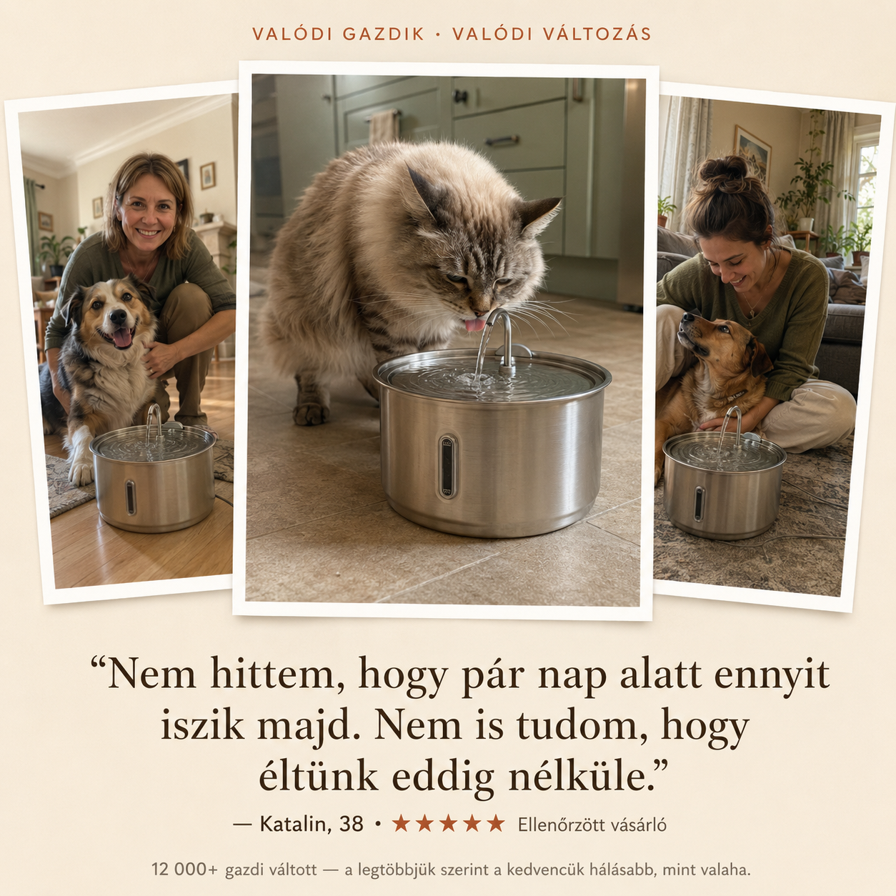Boldog Gazdi™ Itatókút 2.0 - tisztább, biztonságosabb ivóvízért