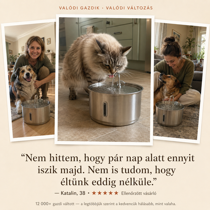 Boldog Gazdi™ Itatókút 2.0 - tisztább, biztonságosabb ivóvízért