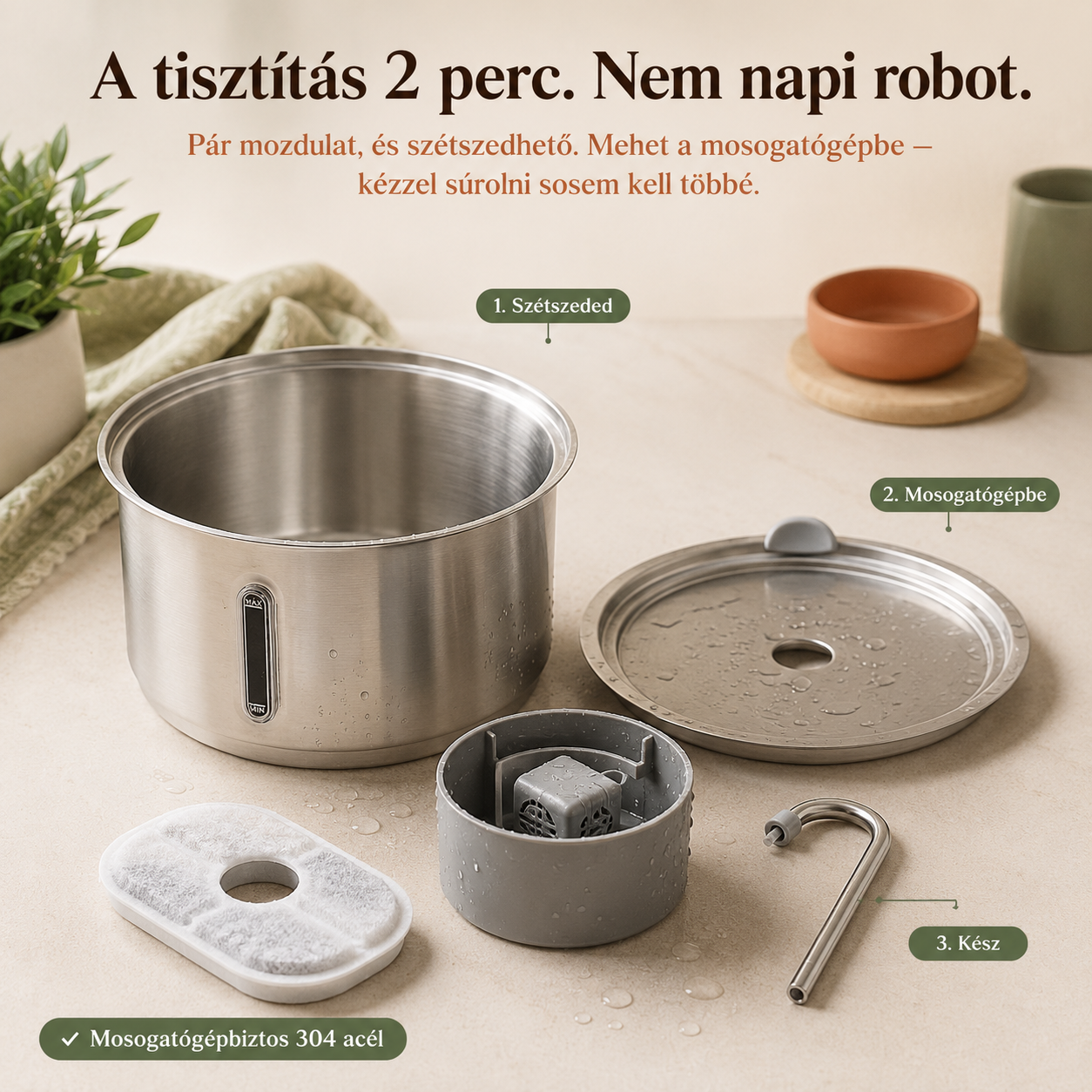 Boldog Gazdi™ Itatókút 2.0 - tisztább, biztonságosabb ivóvízért